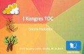 Od krytycznego myślenia  do kreatywnych rozwiązań - Kongres TOC - Dorota Podorska