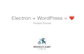 Electron + WordPress = ❤