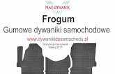Frogum dywaniki gumowe czarne i popielate max-dywanik katalog 2017