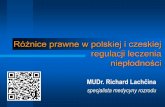 Różnice prawne w polskiej i czeskiej regulacji leczenia  niepłodności