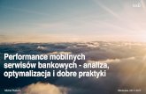 Performance mobilnych serwisów bankowych - analiza, optymalizacja i dobre praktyki - konferencja Trendy FinTech 2018