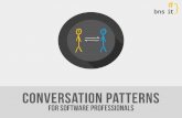 [PL, 2017] Conversation Patterns for Software Professionals