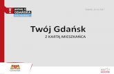 Karta Mieszkańca Gdańska -  prezentacja