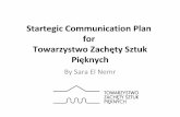 Startegic communication Plan for Towarzystwo Zachęty Sztuk Pieknych