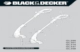 00128081 GL280 GL301 GL315 XK - BLACK+DECKERservice.blackanddecker.de/PDMSDocuments/EU/Docs//docpdf/gl280... · 7 ENGLISH The extension cable must be suitable for outdoor use and