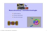Nanostruktury i nanotechnologie - users.uj.edu.plusers.uj.edu.pl/~ufpostaw/wyklad/Wyklad11.pdf · Z. Postawa, "Fizyka powierzchni i nanostruktury" 1 Heteroz łącza Efekty kwantowe
