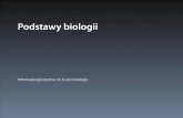 Podstawy biologii - wiki.biol.uw.edu.pl · PDF fileEwolucja biologiczna •Dziedziczne zmiany organizmów przekazywane z pokolenia na pokolenie •w tym zmiany gatunków ! •Darwin