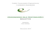 Ergonomia dla przyszłości: Biuletyn - ergonomia-polska.com Ergonomii2010/Biuletyn... · metody limb-risk ... 3.12.wybrane aspekty zmienno Ści wymaga Ń dotycz Ących ergonomicznego