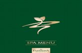 spa menu -   · PDF fileFarmona otel Business SPA tel. + recepcja@hotelfar.   Farmona ellness SPA tel. + k. + spa@spafar. 3 spa menu wyłącznie w Farmona