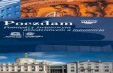 Poczdam - Landeshauptstadt Potsdam · PDF fileNowy budynek teatru, odrestaurowane historyczne budowle stanowiące siedzibę instytucji kulturalnych, a także architektonicznie interesujące