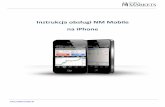 Instrukcja obsługi NM Mobile na iPhone - · PDF fileAnaliza Techniczna ... Po kliknięciu przycisku logowania, iPhone będzie próbował połączyć się z serwerem i zalogować się
