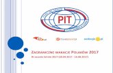 Zagraniczne wakacje polaków 2017 - · PDF fileMETODOLOGIA RAPORTU Raport dotyczy zorganizowanych wyjazdów Polaków w okresie od 28 kwietnia do 31 sierpnia 2017 r. , rezerwowanych
