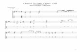 Grand Sonata Opus 150 - - Classclef Sonata Opus 150 by Mauro Giuliani.pdf · Grand Sonata Opus 150 Mauro Giuliani (1781-1829) 1/36 = 110 Standard tuning 1 2 2 4 5 2 2 2 0 0 0 2 4