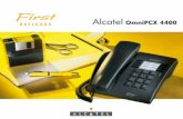 Alcatel OmniPCX 4400 - tbmtelekom.pl PL.pdf · 1 Instrukcja obs‡ugi aparatu telefonicznego First REFLEXES Alcatel 4400 Aparat First REFLEXES zapewnia prosty i szybki dostŒp do