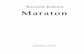 Ryszard Kulesza Maraton - otworzksiazke.ceon.plotworzksiazke.ceon.pl/images/ksiazki/maraton/maraton.pdf · Niniejsza książk opowiada oa tym ja, k doszło d o bitwy po d Mara-tonem,