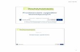 Przetwarzanie sygnałów biomedycznych - …zib.mchtr.pw.edu.pl/downloads/Przedmioty/PSB/PSB15.pdf · 2017-06-06 1 Człowiek-najlepsza inwestycja Projekt współfinansowany przez
