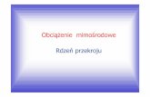 Obciążenie mimośrodowe Rdzeń przekroju - riad.usk.pk ...riad.usk.pk.edu.pl/~iwroblew/dydaktyka/rdzen.pdf · Ośobojętna jest to zbiór punktów, w których ... Poniższe rysunki