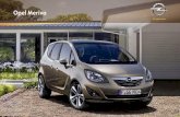 Opel Meriva · PDF fileOpel Meriva potwierdził wysokie standardy bezpieczeństwa otrzymując maksymalną ocenę – 5 gwiazdek – w testach zderzeniowych Euro NCAP