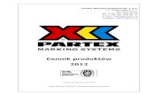 Partex Marking Systems Sp. z o.o. -  · PDF filepksc – stalowe opaski zaciskowe powlekane nowoŚĆ !!! ..... - 10 - po / poz – oznaczniki na przewody i kable