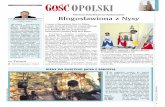 Pierwsza beatyfikacja na Opolszczyźnie Błogosławiona z …gosc.pl/files/old/gosc.pl/zalaczniki/2007/06/15/1181931251/... · re dak tor wy da nia ... kiem, że droga, którą wybrała