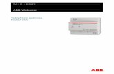 ABB-Welcome Telephone gateway 83350-500 · PDF fileTelephone gateway is part of the ABB ... /Montage/alle Geräte/Montage UPDosen DIN 49073 1 oder geeignetes Aufputzgehaeuse Ohne Docvariable