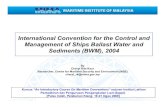International Convention for the Control and …mima.gov.my/v2/data/pdf/presentation/62.Cheryl_2008_2.pdf · • The IMO adopted the Resolution A.868 ... • The International Convention