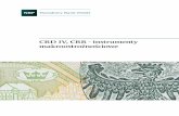 CRD IV, CRR - instrumenty makroostrożnościowe · PDF fileWstęp CRD IV, CRR - instrumenty makroostrożnościowe 3 Wstęp W dniu 27 czerwca 2013 r. w Dzienniku Urzędowym Unii Europejskiej