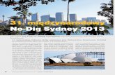 31. międzynarodowy No-Dig Sydney 2013 - nbi.com.pl MateriałyTechnologie bezwykopowe Łącznie w wystawie uczestniczyło 120 firm. W trakcie konferencjizostało wygło-szonych60referatówz