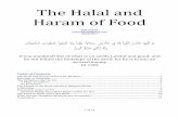 The Halal and Haram of Food and haram food in Qur'an.pdfThe Halal and Haram of Food ... a requirement for what makes food Halal. ... the following foods are forbidden to Muslims: 1.