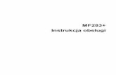 Instrukcja obsługi - Cyfrowy · PDF file2 Opis routera ZTE MF283+ Proces instalacji krok po kroku. Przed rozpoczęciem instalacji urządzenia włóż kartę (U) SIM do odpowiedniego