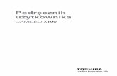 Podręcznik użytkownika - upload.cyfrowe.plupload.cyfrowe.pl/.../toshiba/instrukcja_toshiba_camileo_X100_pl.pdf · Witamy i dziękujemy za wybór produktu firmy TOSHIBA. ... (HD)