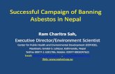 National Asbestos Profile of Nepal - ANROEVanroev.org/aban/wp-content/uploads/ABAN2015/CEPHE… ·  · 2015-08-24Email: ramcharitra@gmail.com , cephed04@yahoo.com Web: . Center for