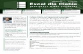 Drogi użytkowniku Excela, Uwaga: opisujemy nietypowe ... · Sprytny trik: pisownia wielką i małą literą nie gra żadnej roli w podczas wyszukiwania, ... Excel 2010/2007: Otworzy