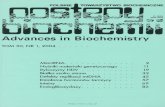 Advances in Biochemistry - rcin.org.plrcin.org.pl/Content/33436/WA488_24049_P939_T50-z1-PB.pdf · POLSKIE TOWARZYSTWO BIOCHEMICZNE. Advances in Biochemistry. TOM 50, NR 1, 2004. Mini-tRNA.....