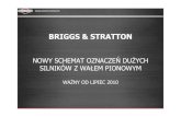 BRIGGS & STRATTON - cdn32.pb.smcloud.net · briggs & stratton nowy schemat oznaczeowy schemat oznaczeŃ duŻych silnikÓw z waŁem pionowym waŻny od lipiec 2010