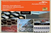 Oferta handlowa wyrobów stalowych - …ds.arcelormittal.com/repository/AMDS Poland/ArcelorMittal katalog...ces inwestycyjny skutkuje rozbudową naszych zdolności produk-cyjnych oraz