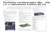 Dodatkowe materiały na CD/FTP mC z rdzeniami Cortex-M (2) · NuTiny-SDK-NUC120 Zestaw ten jest bar-dzo podobny do NuTiny-SDK-100. ... nia Keil MDK-ARM Microcontroller Development