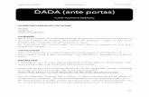 DADA (ante portas)€¦ ·  · 2017-03-02Title: Microsoft Word - DADA (ante portas) Audio-Tech Rider DE V1.0 ab.docx Created Date: 2/1/2017 6:52:38 PM