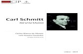 Carl Schmitt - icjp | · Edição:  Março de 2014 ISBN: 978-989-8722-02-7 Foto da capa: Carl Schmitt licenciada por fotosimagenes.org, mediante licença Creative Commons