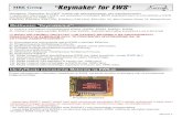 Keymaker for EWS - MBE Engineering ·  · 2015-10-28Narzêdzie "Keymaker for EWS" zosta³o tak zaprojektowane, aby wspó³pracowa³o z systemem alarmowym EWS, we wszystkich modelach