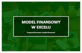 MODEL FINANSOWY W EXCELU - Enterprise Startupenterprisestartup.pl/Model_finansowy_enterprise_startup.pdf · Model finansowy w excelu. Wycena przedsiębiorstwa, opłacalnośd inwestycji,