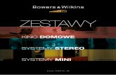 ZESTAWY - tophifi.pl · Bowers & Wilkins ASW610 Amplituner AV YAMAHA MusicCast RX-A1060 Marzysz o wspaniałych efek-tach kinowych w swoim domu? Wybierz jeden z zestawów, który