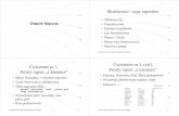 Możliwości - typy raportó · Oracle Reports (c) 2000, Instytut Informatyki Politechniki Poznańskiej 2 Możliwości - typy raportów • Tabelaryczny • Formularzowy • Etykieta
