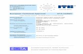 European Technical Approval ETA-11/0507 - Diager · in masonry , ETAG 029. ... (use category c) according to Annex 6. The mortar strength class of the masonry has to be M 2,5 according