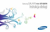 GT-S5570 Instrukcja obsługi - WIERZE UFAM MIŁUJĘ · 2 Korzystanie z instrukcji obsługi Korzystanie z instrukcji obsługi Dziękujemy za zakup mobilnego urządzenia firmy Samsung.