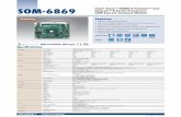 SOM-6869 COM-Express Compact Module Celeron™ N …advdownload.advantech.com/productfile/PIS/SOM-6869... ·  · 2017-10-07SOM-6869 COM-Express Compact Module ... SOM-6869RC-S1A1E