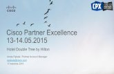 Cisco Partner Excellence 13-14.05 - download.safeplus.pl Partner Excellence 2015... · Cisco Partner Excellence 13-14.05.2015 ... • Wydajność IPS będzie znacząco fluktuowała