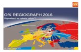 GfK REGIOGRAPH 2016 · Edytor map (ESRI ArcGIS (*.shp.) MapInfo (*.tab), tak Ogólny Indeks Siły Nabywczej GfK (podział administracyjny & kody pocztowe) tak Koszt zakupu obejmuje: