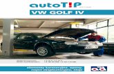 ZESZYT 4/2008 VW GOLF IV - diamond-car.pl · ZESZYT 4/2008 elementy karoseryjne, opony, części eksploatacyjne, oleje VW GOLF IV silniki benzynowe: 1.4 16 V, 1.6 16 V silniki wysokoprężne: