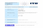 European Technical Approval ETA-06/0216 - yesss …. 03. 2008 09. 11. 2011 This European Technical ... The MAX CHEM-FIX in the sizes of M8 to M24 are the bonded anchors ... 3 Evaluation